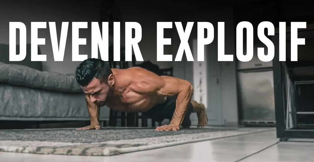 Athlète réalisant des exercices de musculation pour développer son explosivité et sa puissance