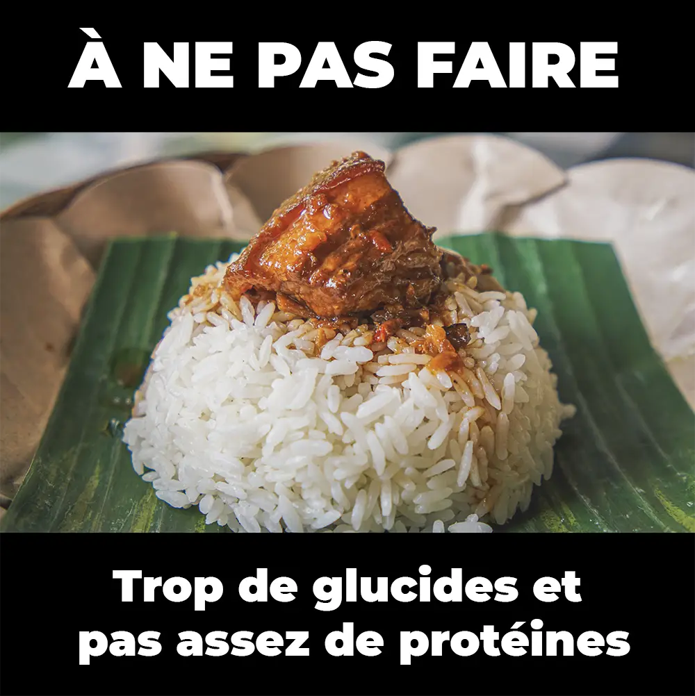 ASSIETTE MUSCULATION JOUR OFF A NE PAS FAIRE