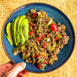 Boeuf maigre aux poivrons fitness