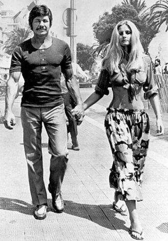 Charles Bronson and Jill Ireland