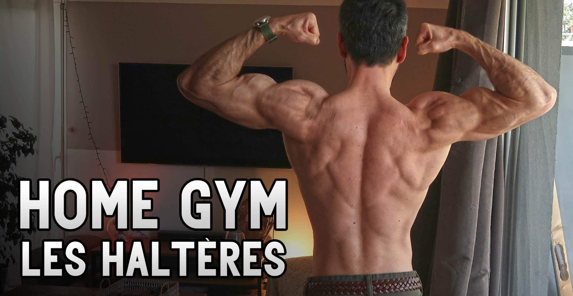 HALTERE HOME GYM MUSCULATION