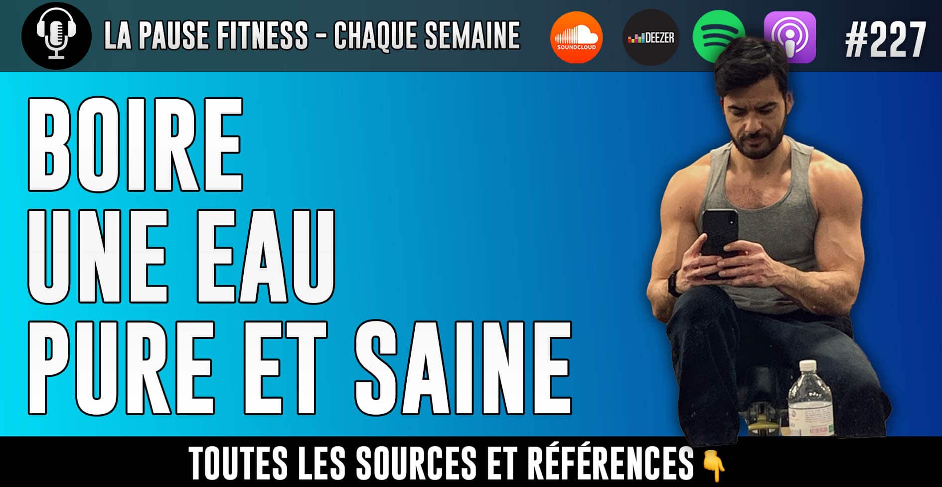 You are currently viewing Purifier son eau, investir sainement et dose de sport minimum par semaine