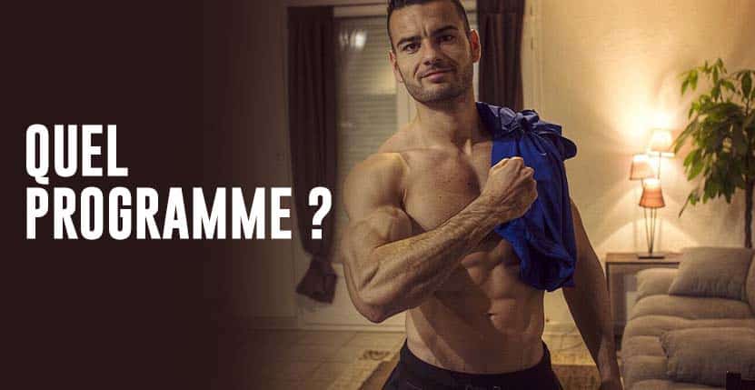 PROGRAMME SECHE HOMME MUSCULATION