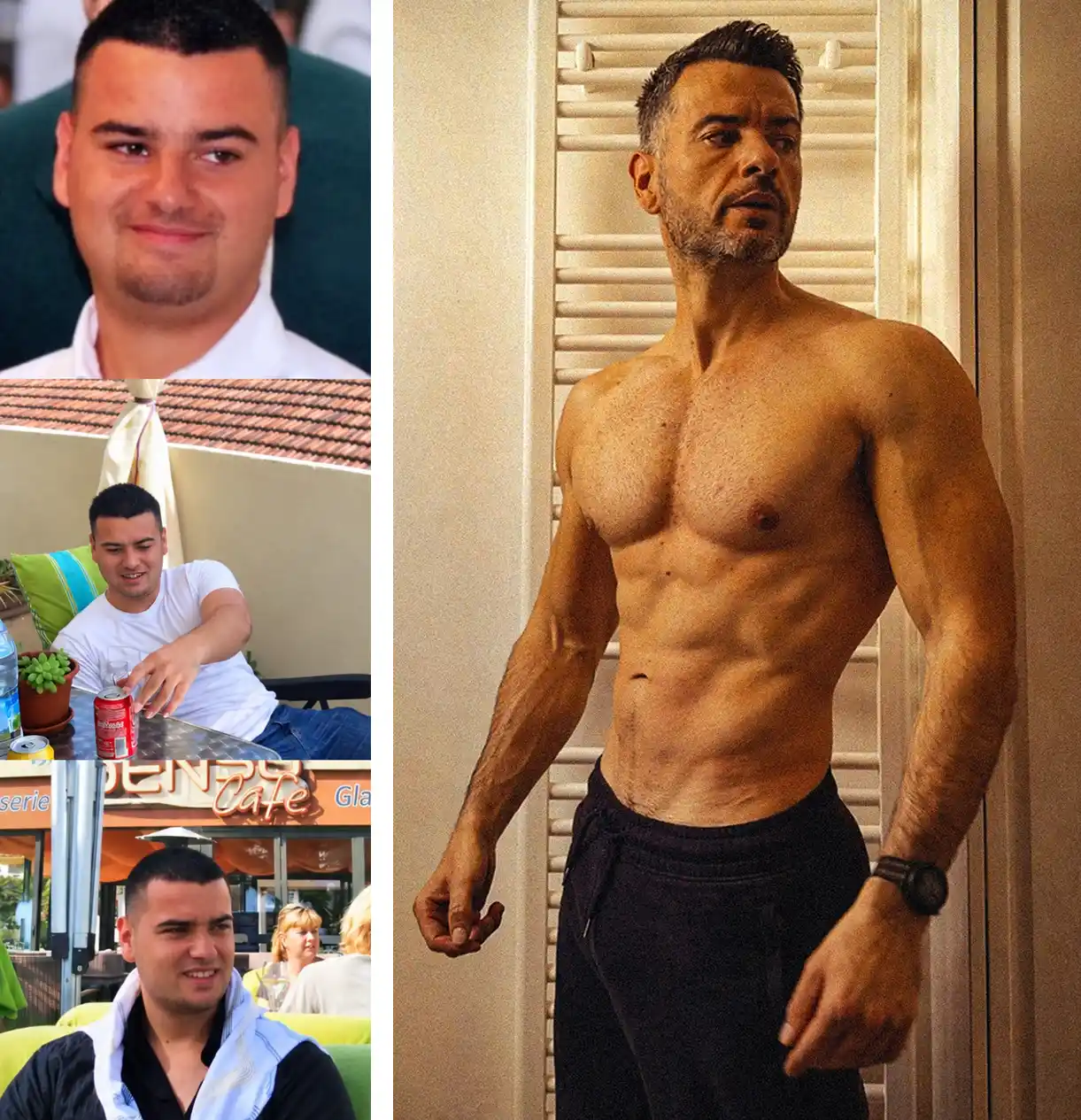 Théo, après sa transformation physique