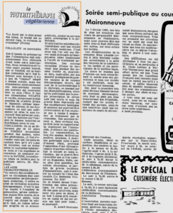 alimentation vivante