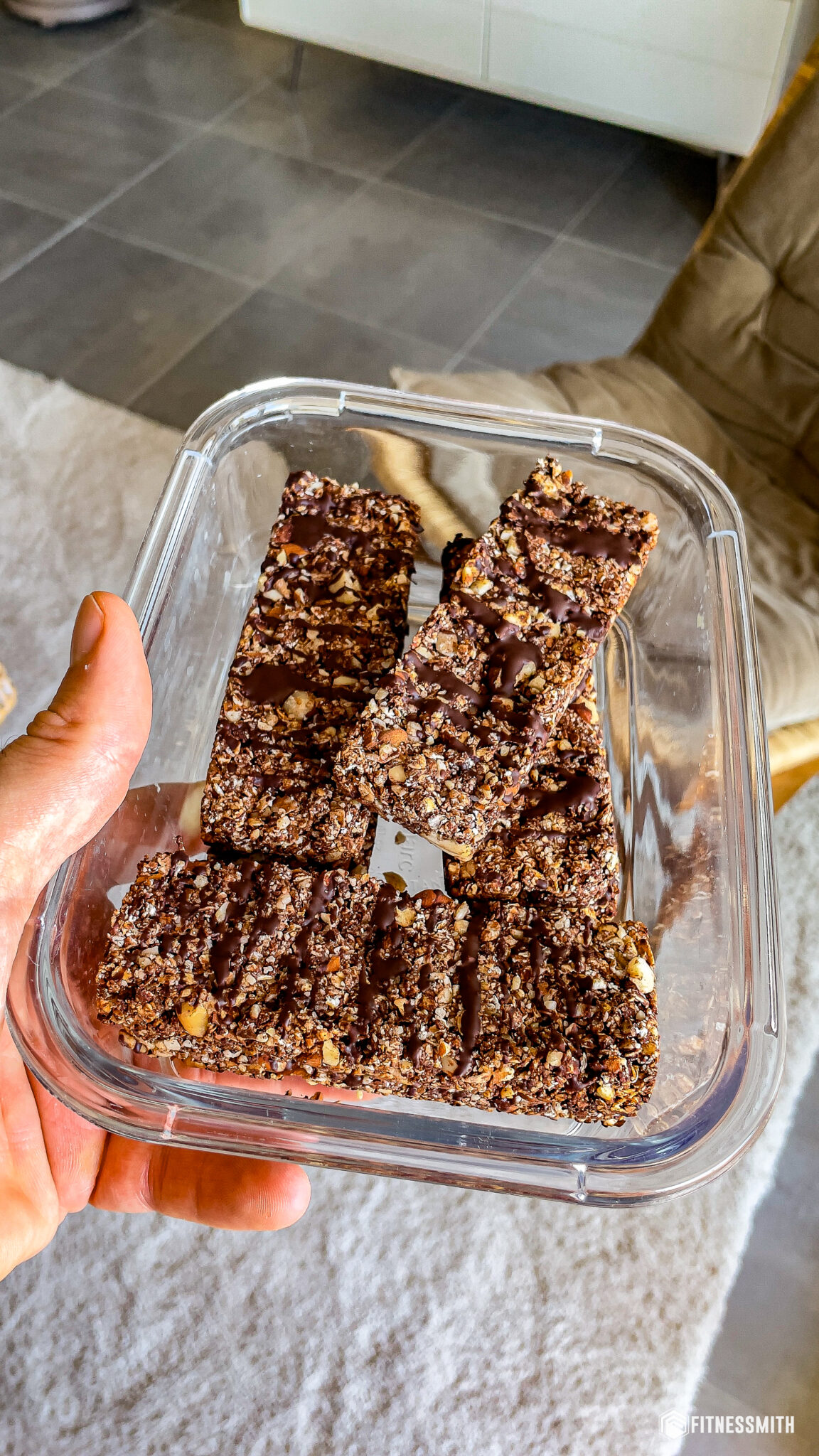 barre de céréals musculation maison