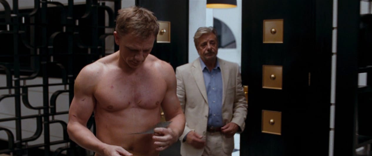 daniel craig torse nue