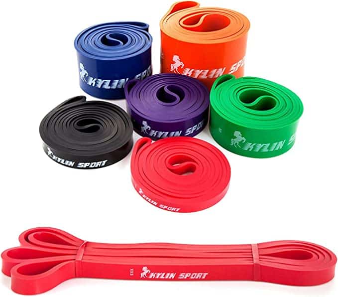 élastiques abdos musculation