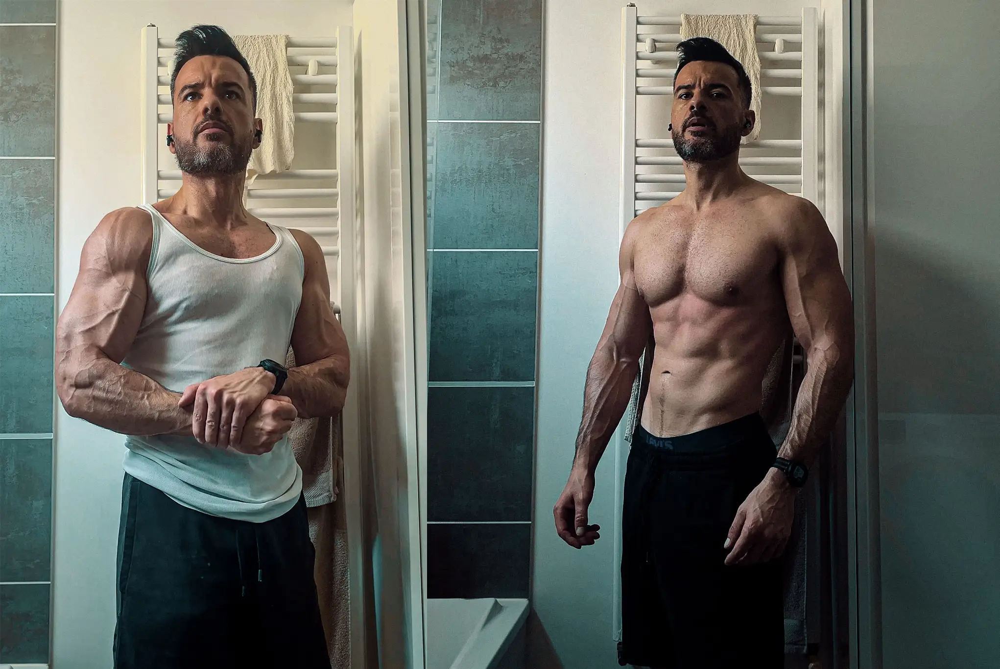 Transformation sèche musculation : résultat d’un programme alimentaire et d'entraînement ciblé