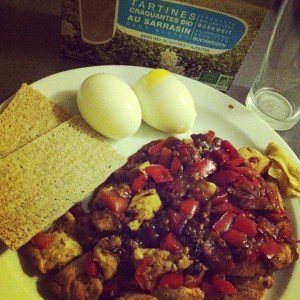 Recette omelette musculation