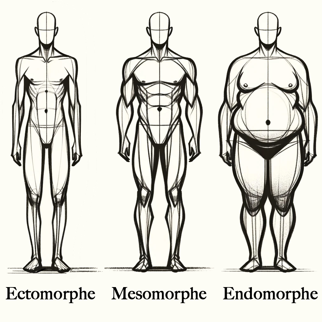 les morphotpypes musculation