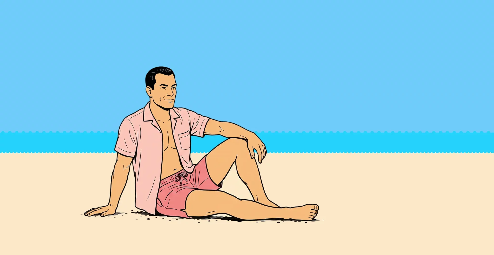 maillot-bain-homme-ventre-bonne-posture