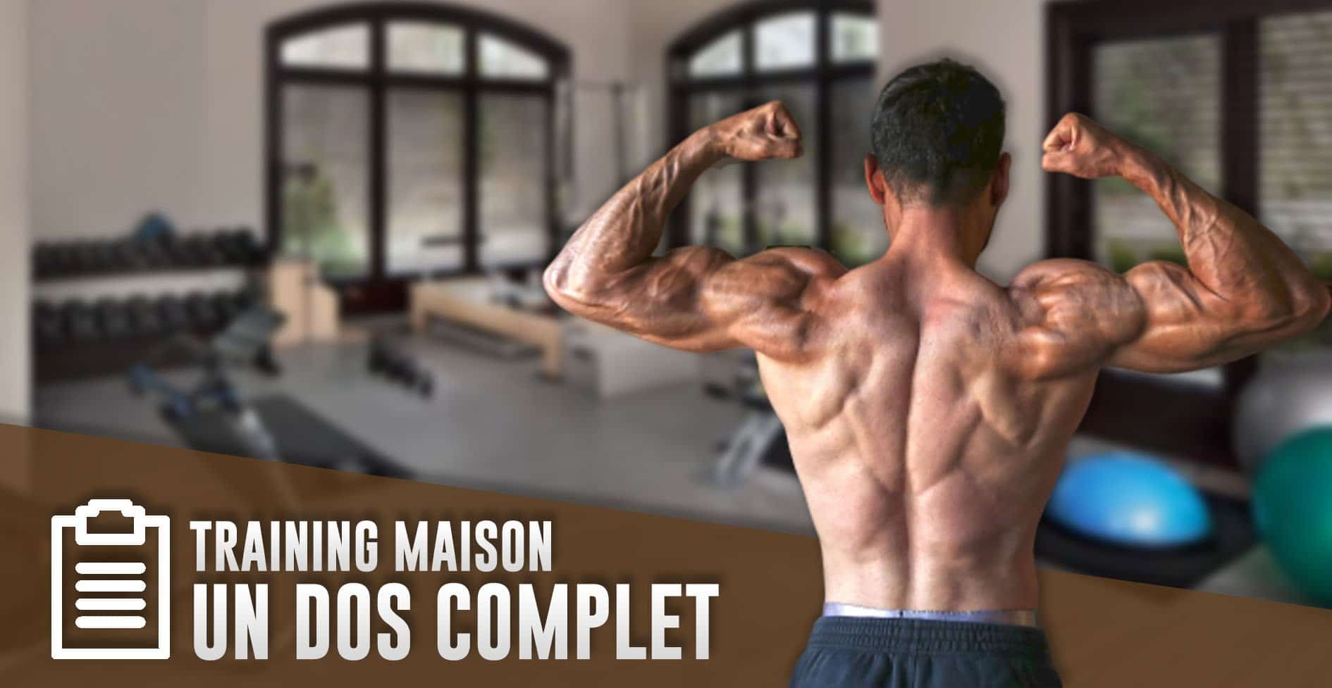 Comment Muscler Son Dos à La Maison www.fitnessmith.fr