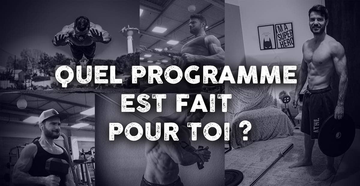 quel programme musculation pour moi