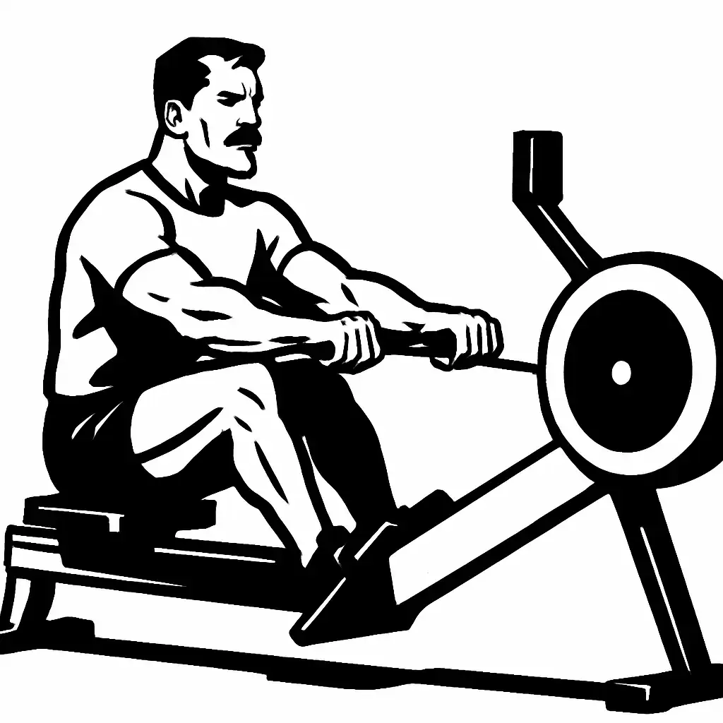 rameur cardio zone 2 50 ans