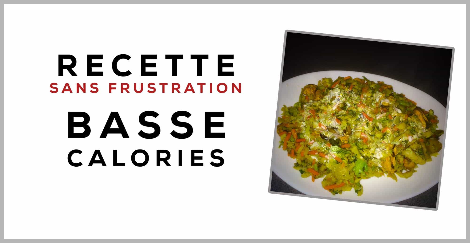 recette basse calories