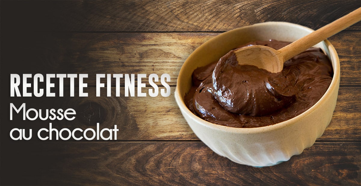 recette fitness mousse au chocolat