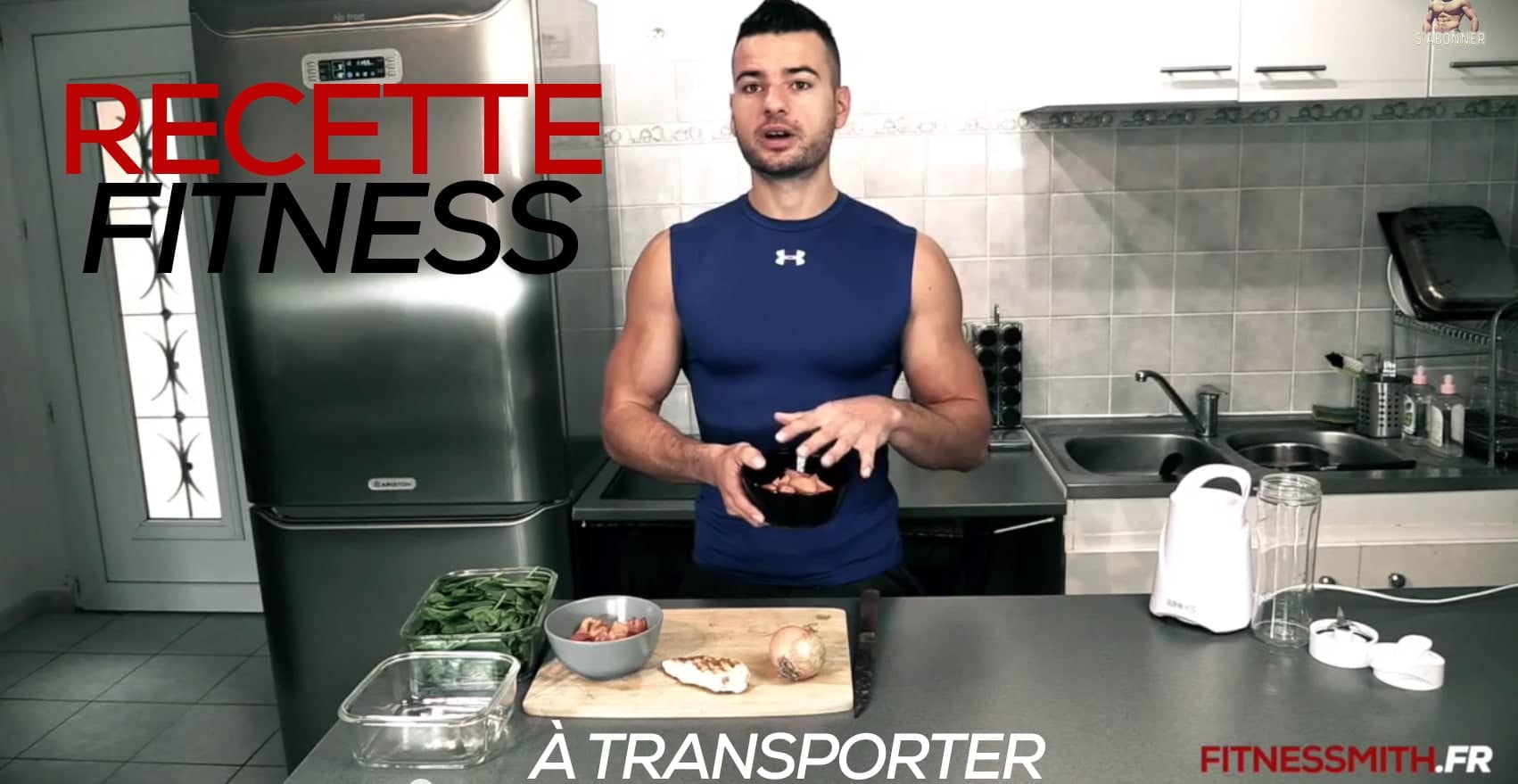 Recette fitness facile à transporter