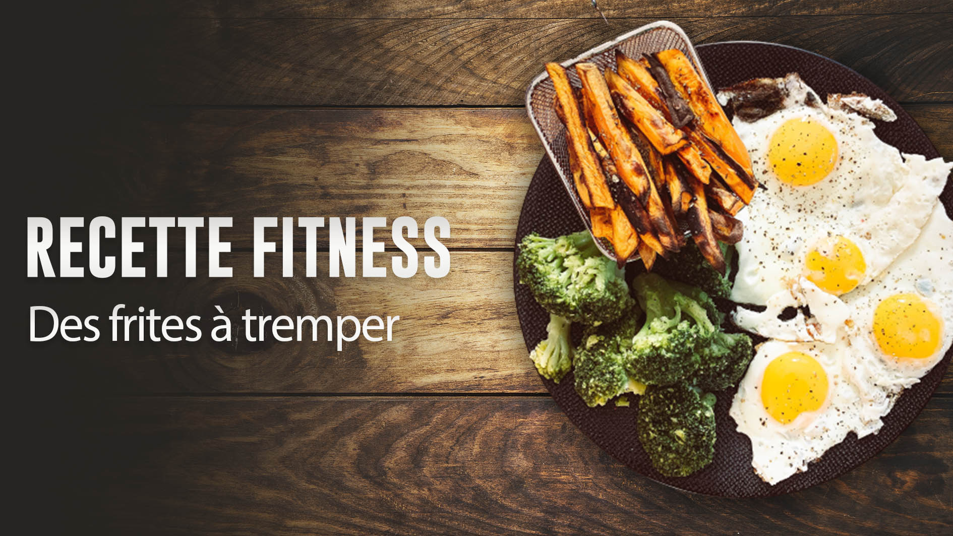 recette frites de patate douce