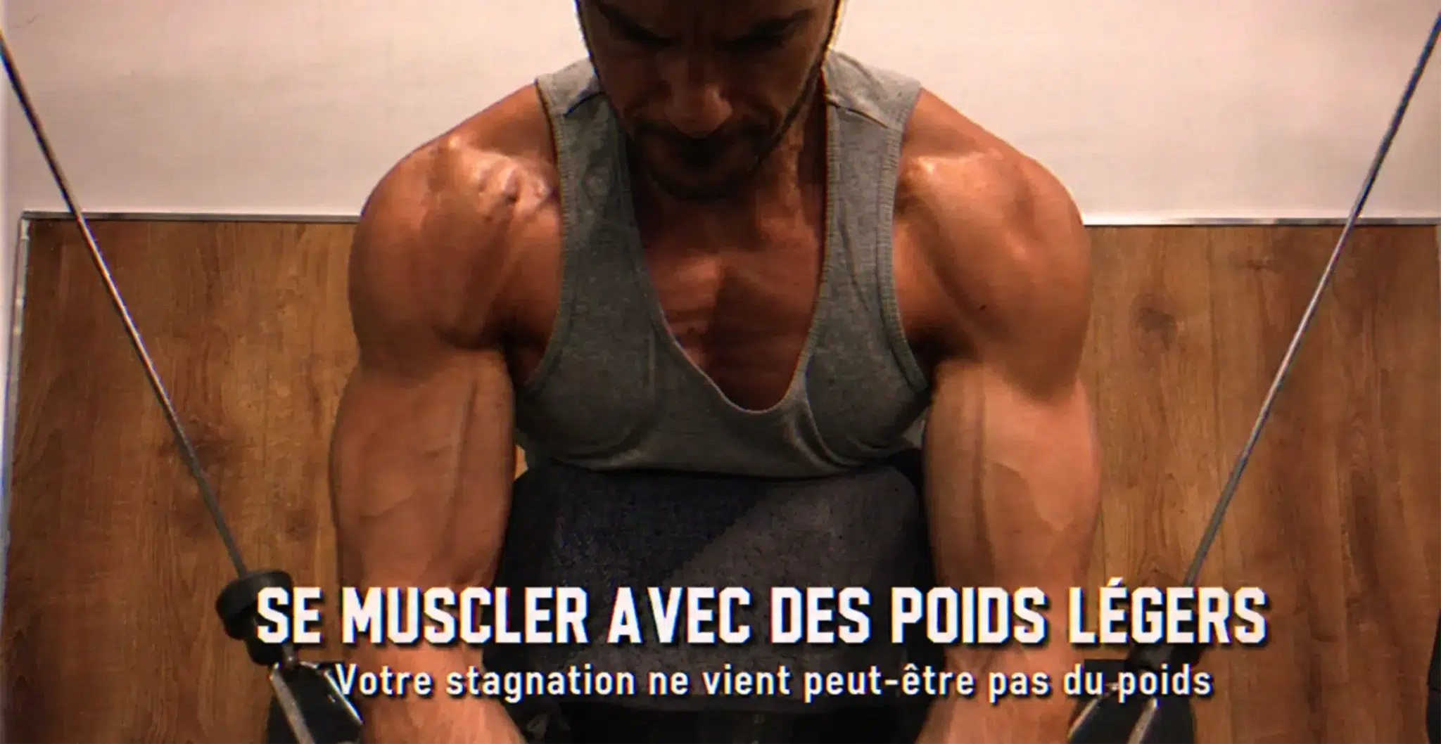 se muscler avec un poids léger