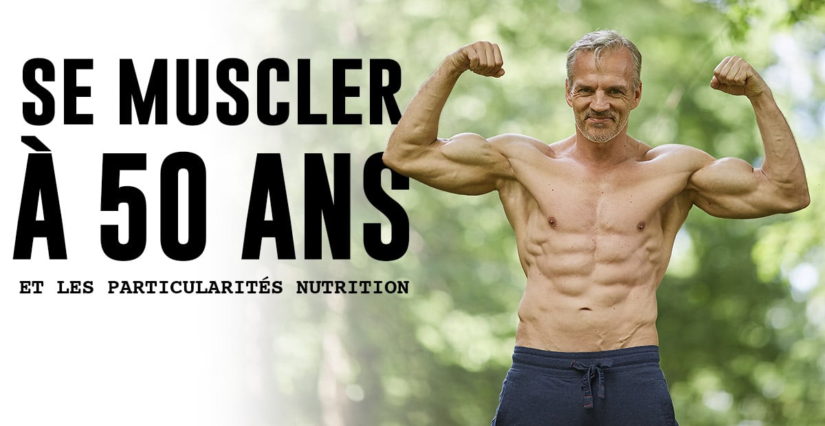 homme musclé 50 ans