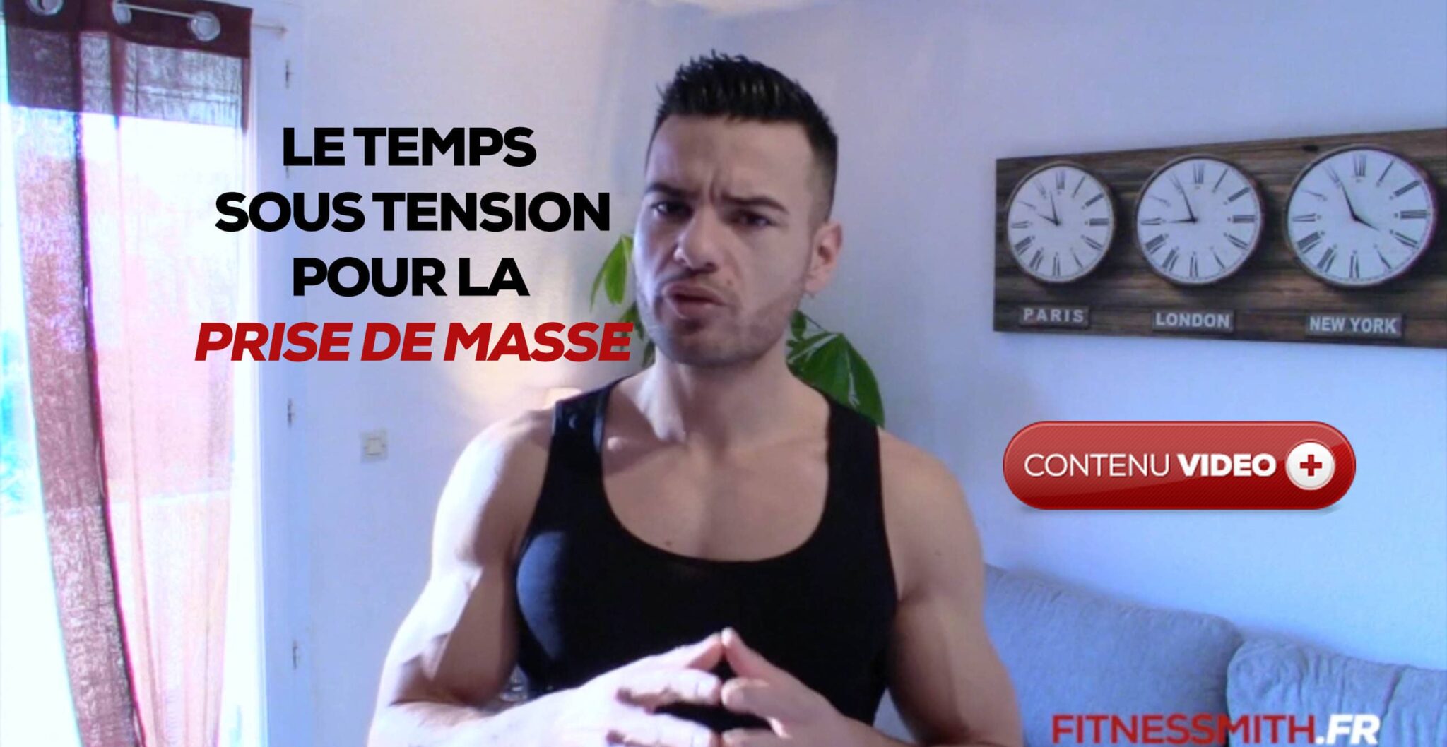 prise de muscle temps sous tension