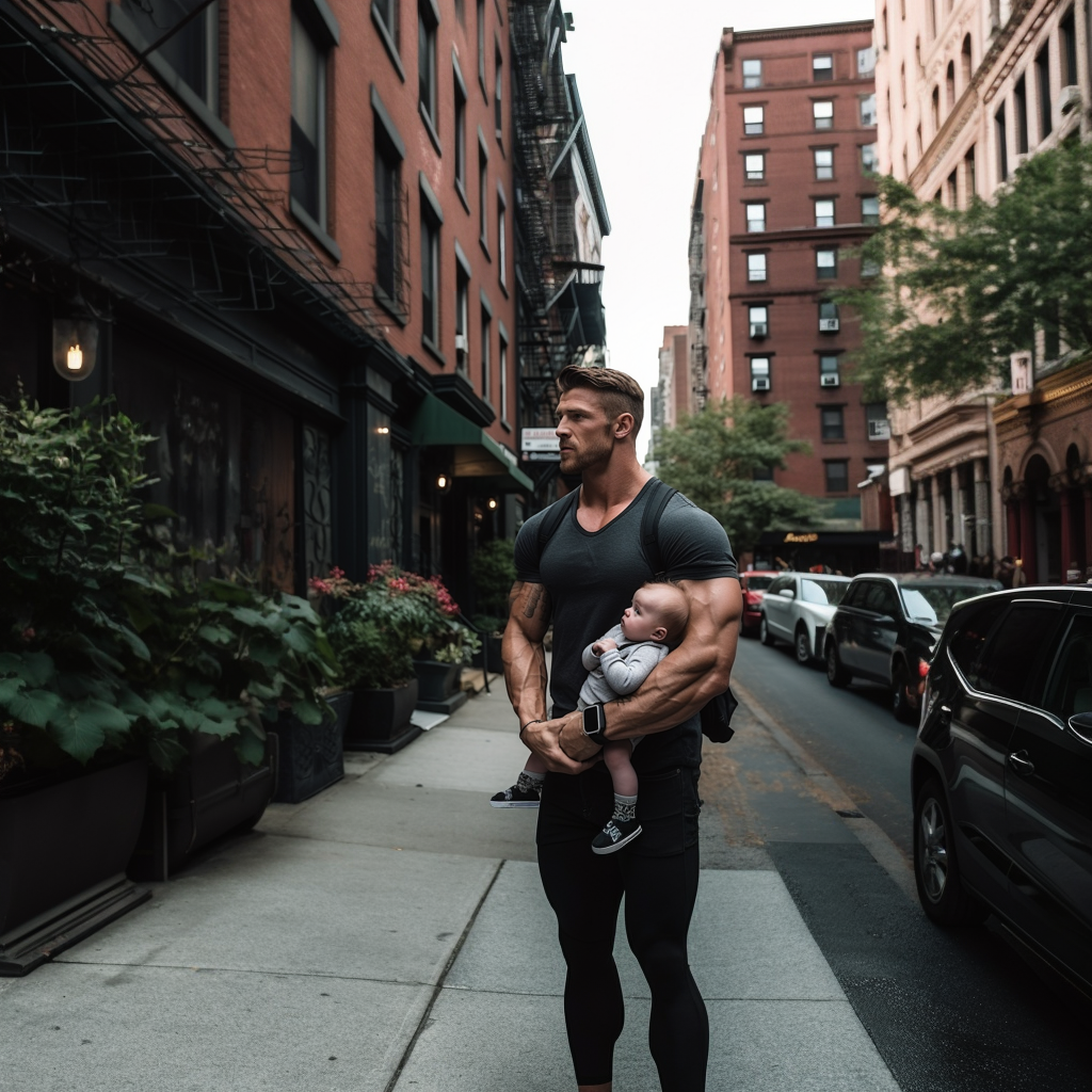 testostérone père bébé