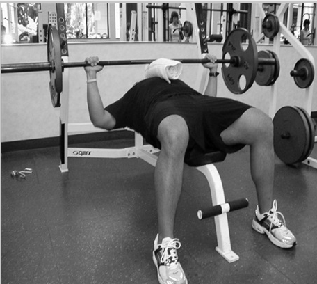 développé couché partiel blessure musculation